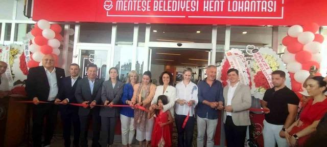 Menteşe Şehri Belediye Restoranı 5'i açtı