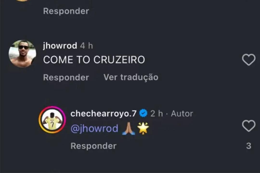 Cruzeiro'dan Keny Arroyo Beşiktas'a 7,5 milyon avro reddedildi! Sonra olay çıktı! Arroyo sosyal medyadan tepki gösterdi ... 3