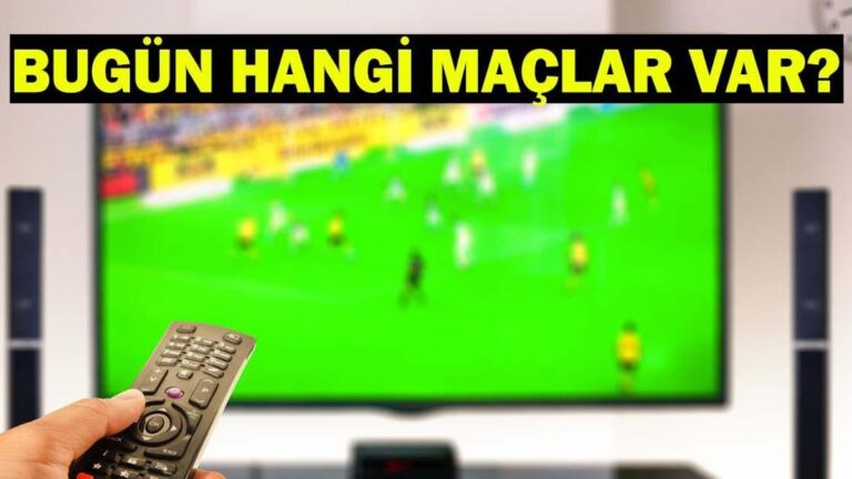 BUGÜN (14 AĞUSTOS) HANGİ MAÇLAR VAR? Günün Maçları, Saati ve Kanal Detayları