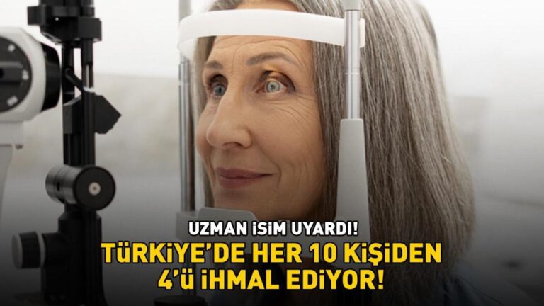 Türkiyede her 10 kişiden 4ü ihmal ediyor! Uzman isim uyardı: Erken tanı ve bilinçli davranışlarla önlenebilir’