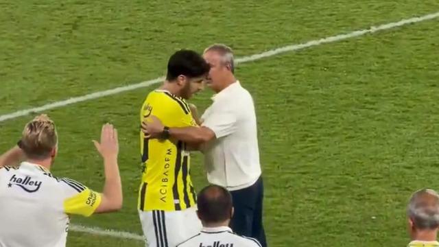 Asensio ile İsmail Kartal arasında soğuk rüzgar! Maça damga vuran an